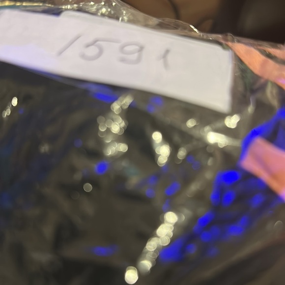 Nike Dri-FIT Women’s M Running Shorts Black Peach Trim Athletic Activewear - Picture 5 of 5